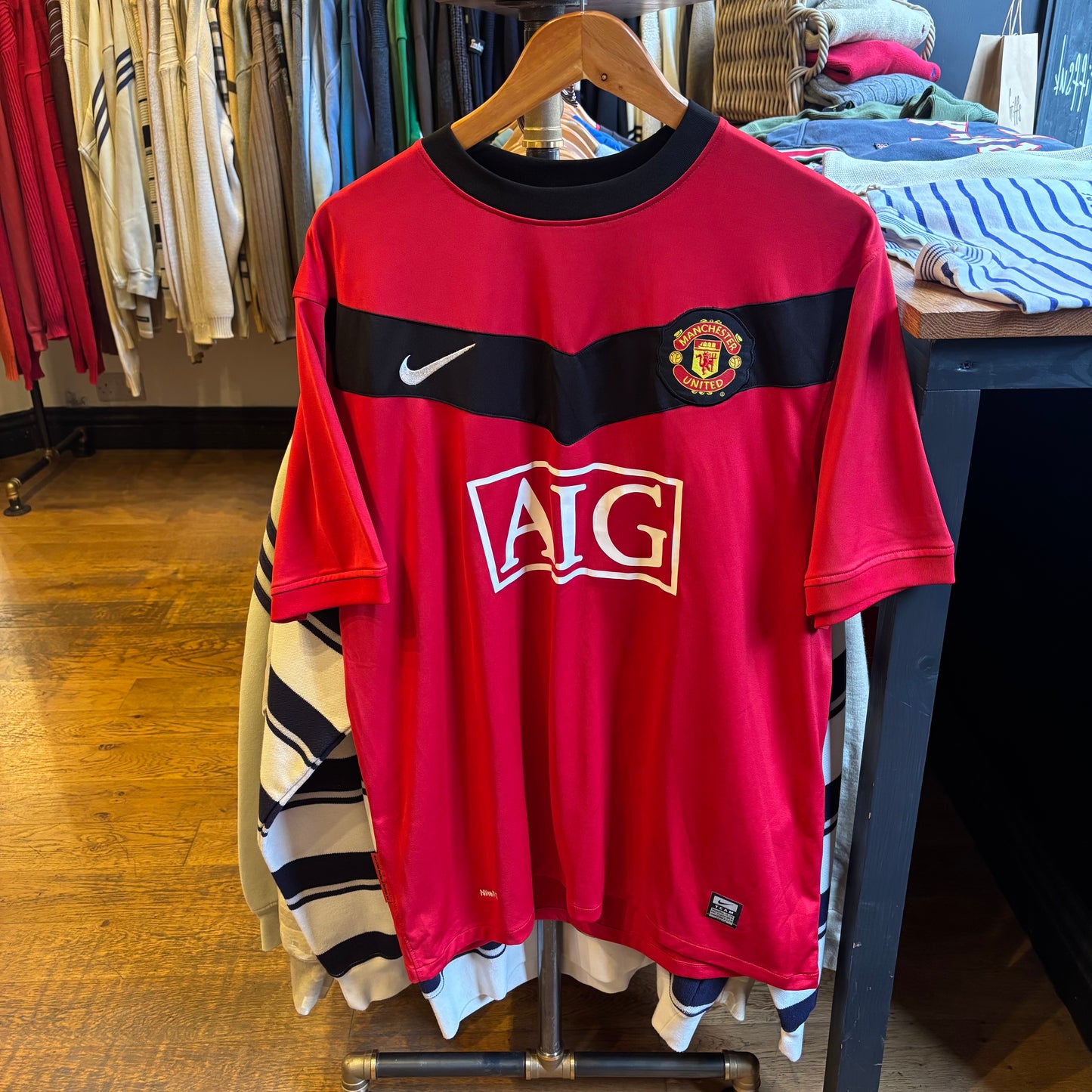 Man United Nike 2009/10 Home Shirt (XL)
