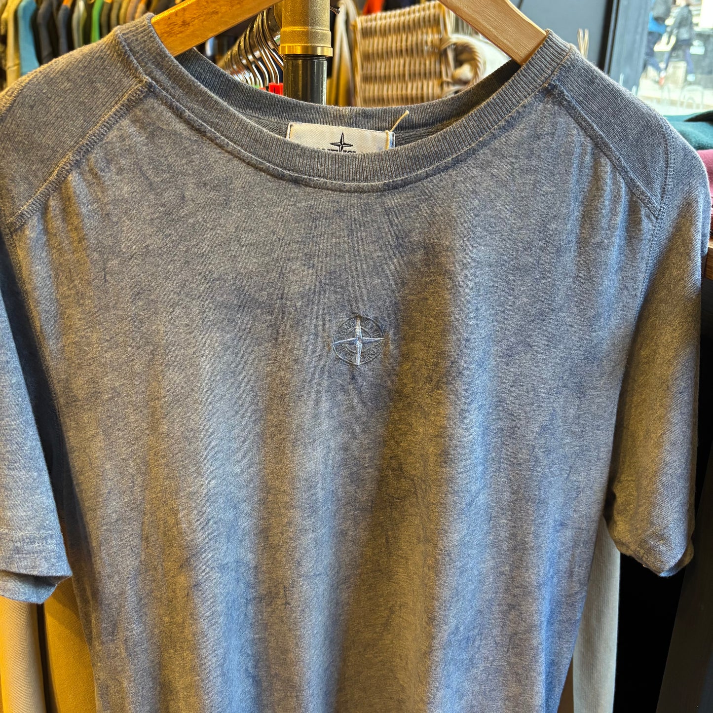Stone Island AW20 Dust T-Shirt Blue (Medium)