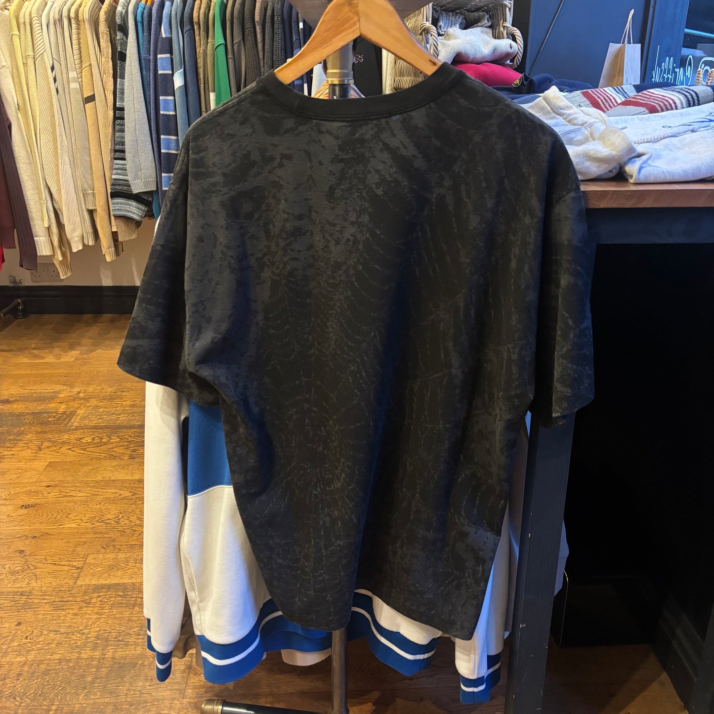 Supreme X Stone Island FW23 Spider Web T Shirt Black (Small)