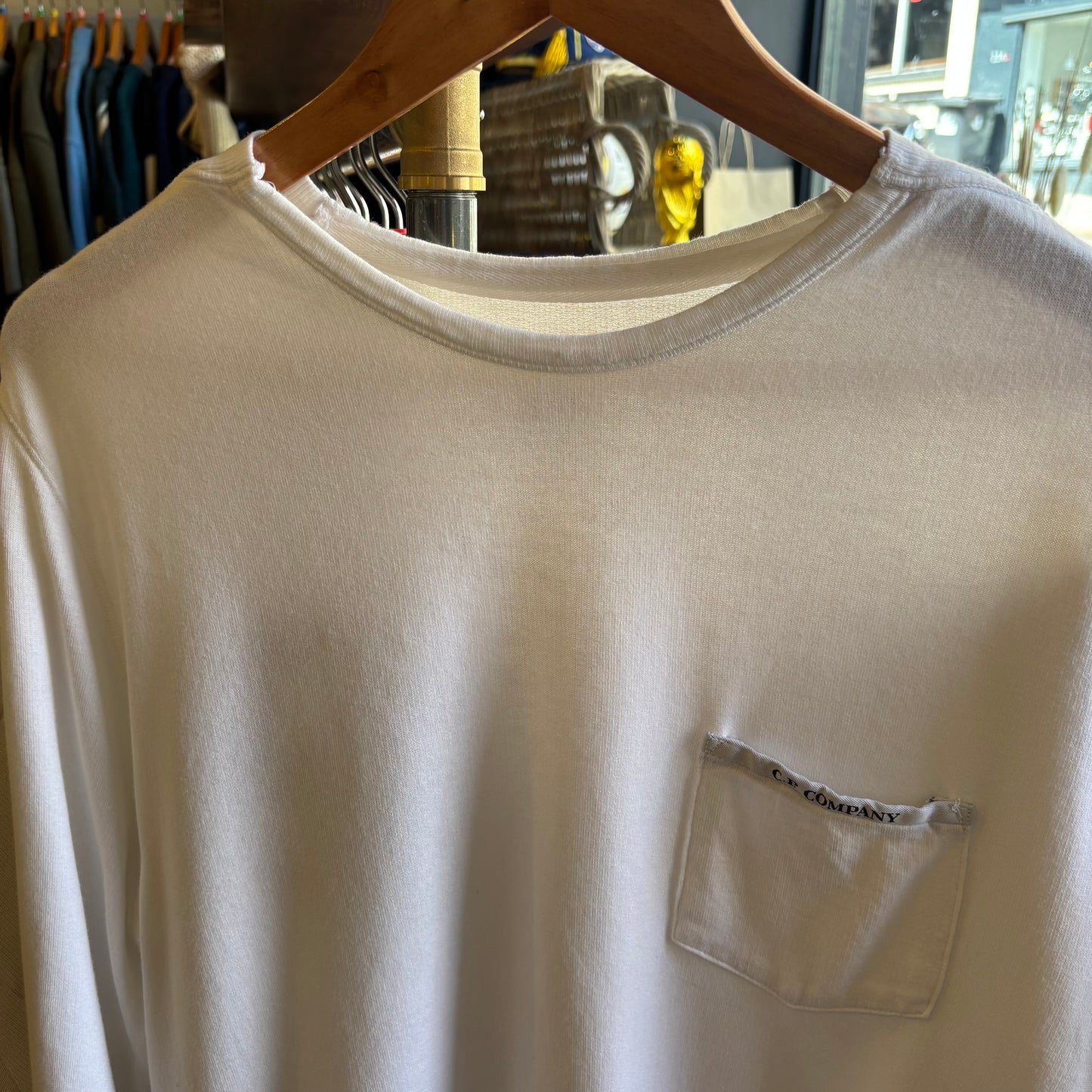 CP Company 2010's Longsleeve T-Shirt White (Large)