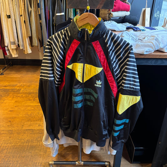 Adidas Zip Up Track Jacket Black (Medium)