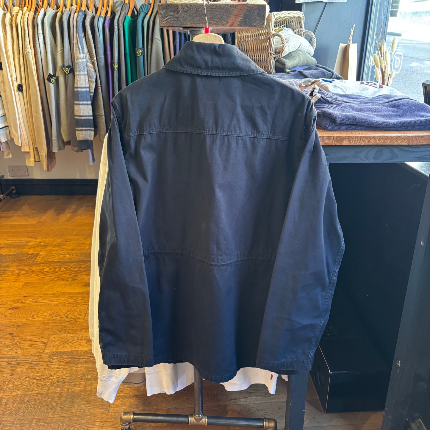 CP Company SS14 Button Up Mille Miglia Jacket Navy (Large)