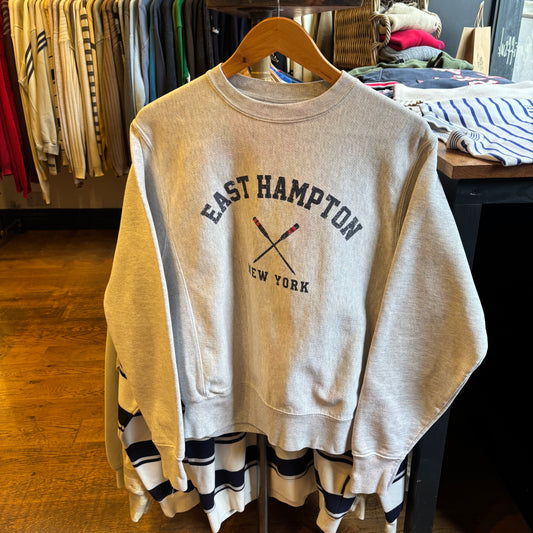 Champion Reverse Weave East Hampton Sweatshirt Grey (Small)