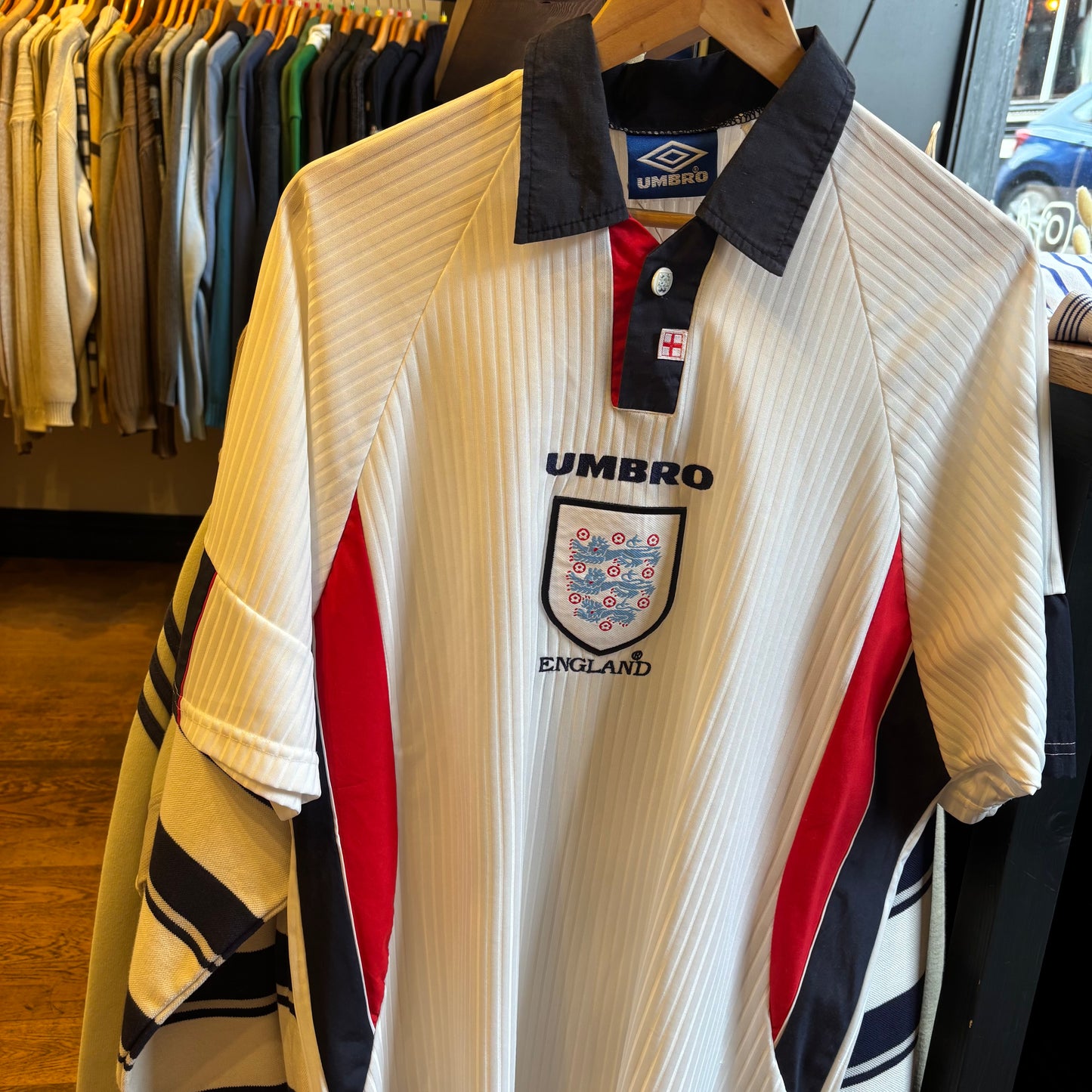 England Umbro 1997/99 Home Shirt White (XL)