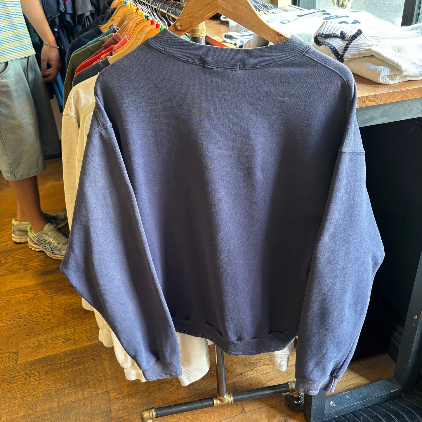 Nike Golf Spellout Oversized Sweatshirt Blue (Large)