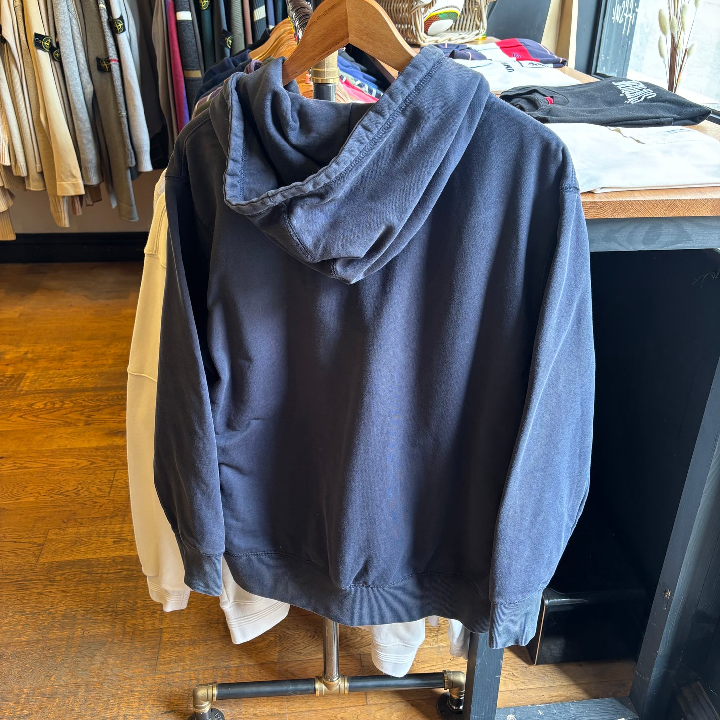 Palace FW22 Grape Zip Up Hoodie Navy (Large)