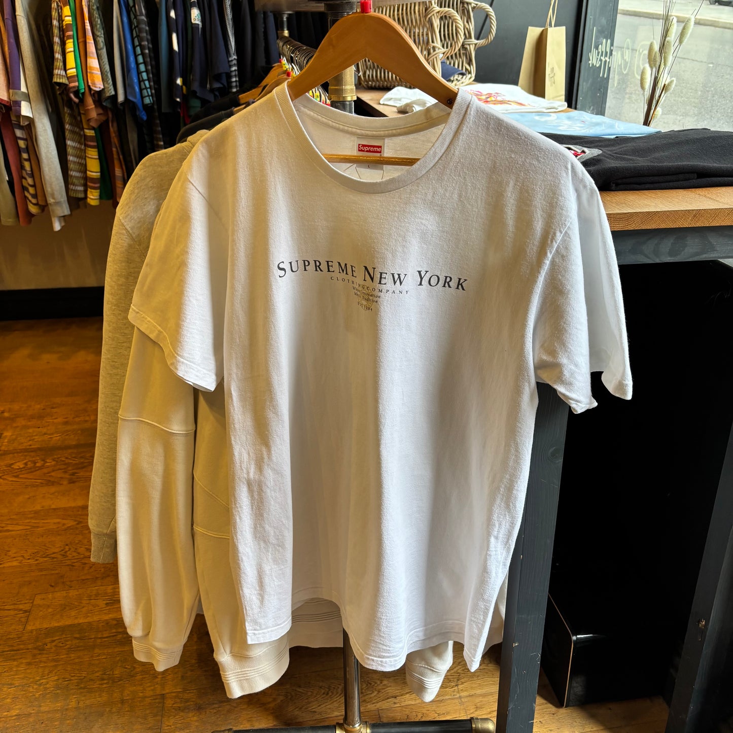 Supreme FW22 Tradition T-Shirt White (Large)