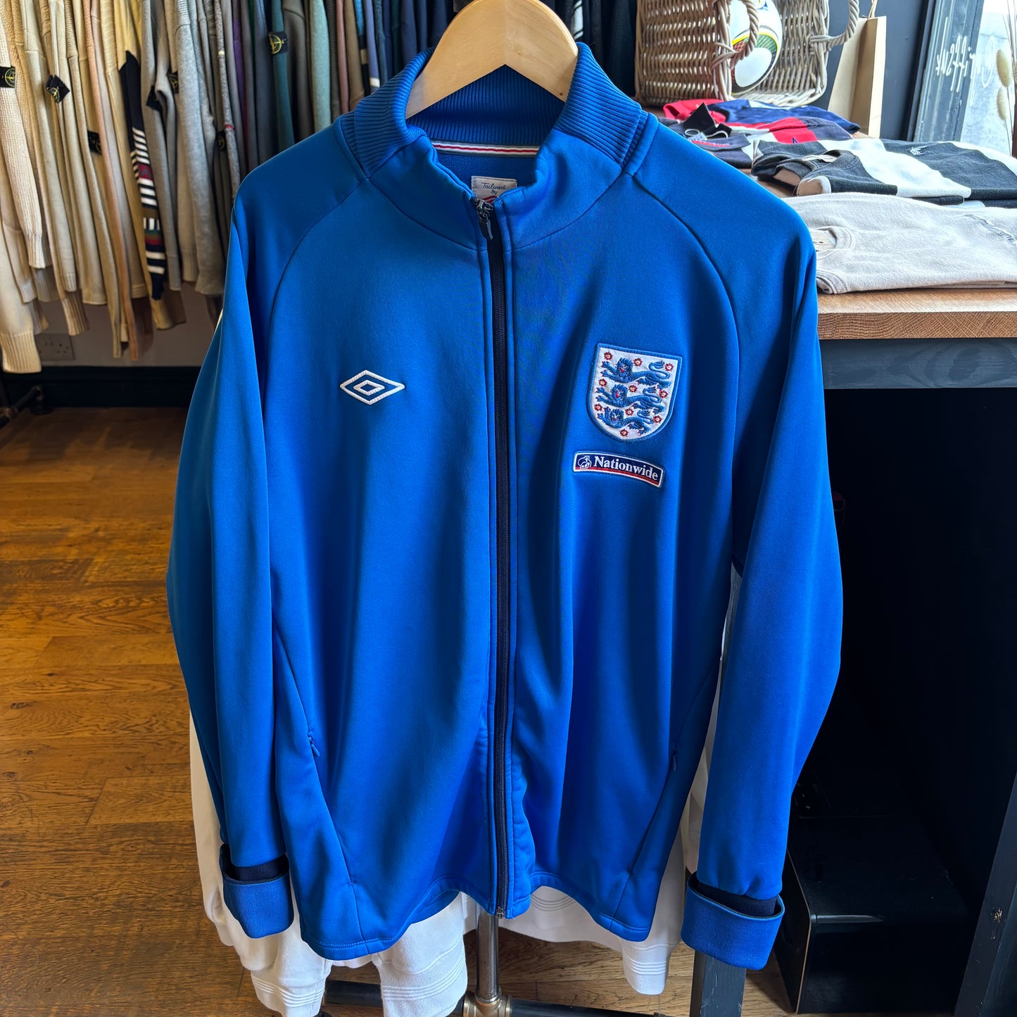 England Umbro 2010/11 Training Jacket Blue (XL)