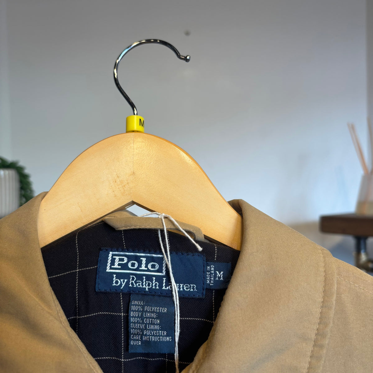 Ralph Lauren Harrington Zip Jacket Beige (Medium)
