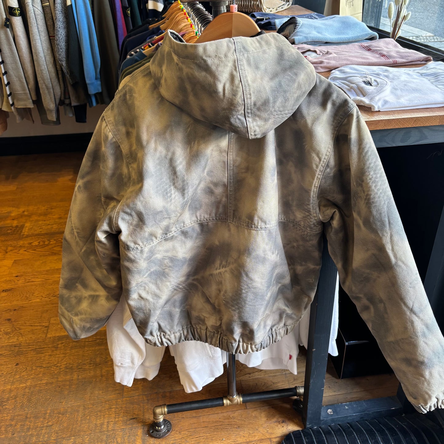 Stussy FW24 Work Camo Stenpat Jacket North Fork (Small)