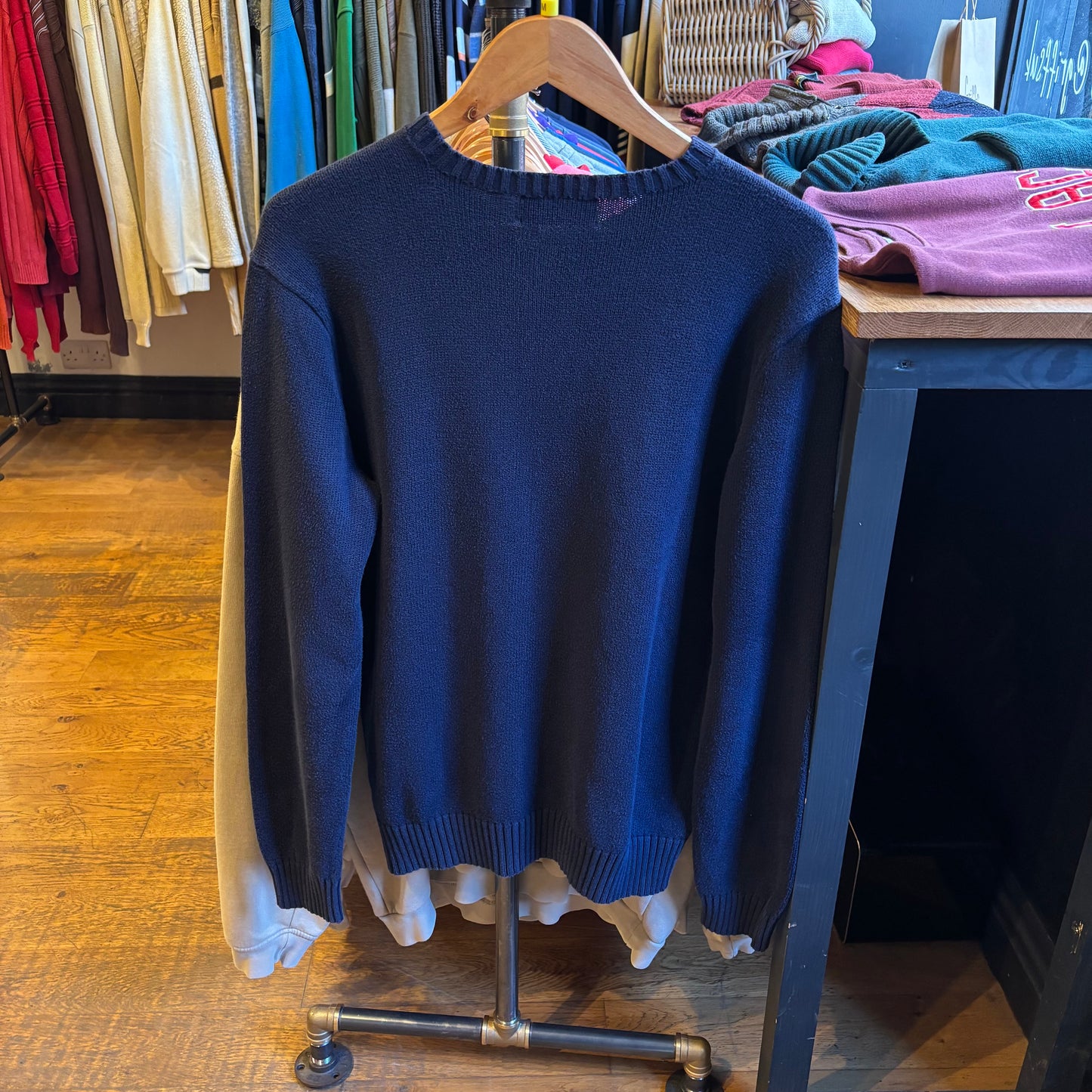 Ralph Lauren Pullover Knit Jumper Navy (Medium)