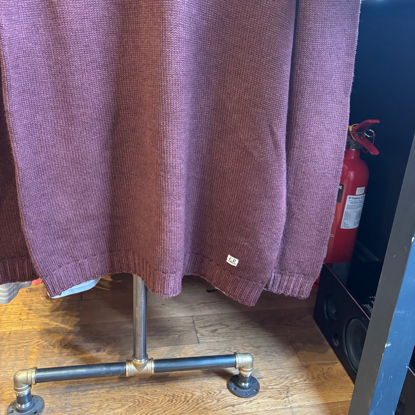 CP Company Chunky Pullover Knit Brown (XL)