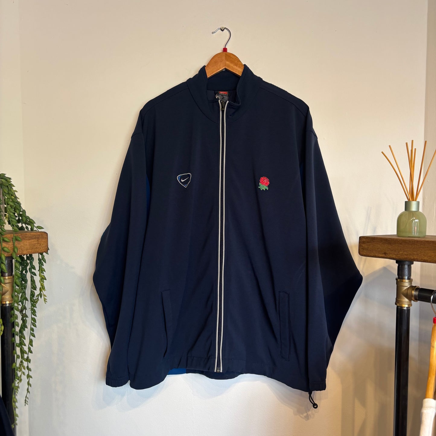 England Rugby Nike 90s Track Jacket Navy (Large)