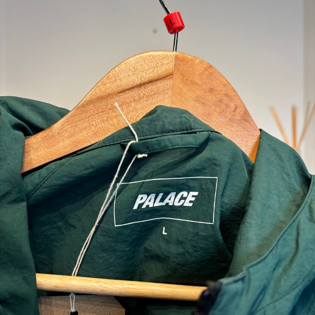 Palace SS16 Park Park Hooded Jacket Green (Large)