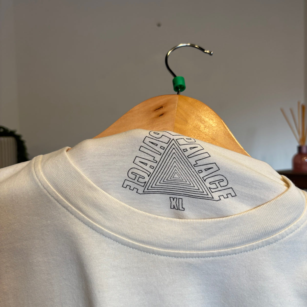 Palace P3 Longsleeve T-Shirt Cream (XL)