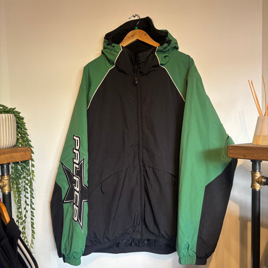 Palace FW24 RS Stars Padded Hooded Jacket Black (XL)