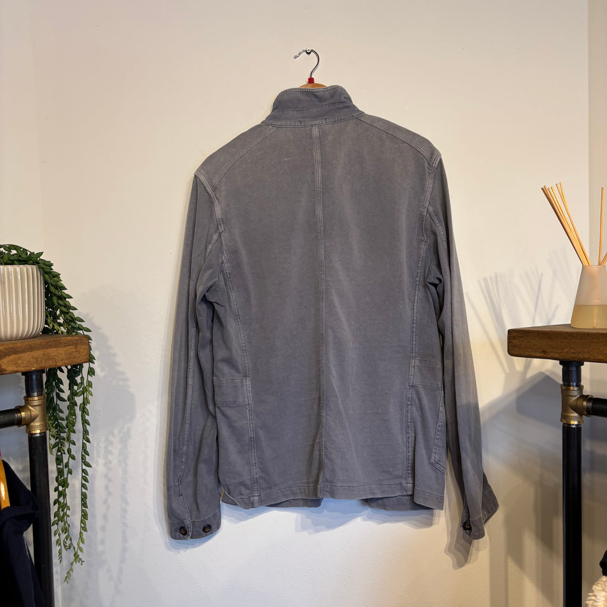 CP Company Multi Pocket Cotton Chore Jacket Light Blue (Large)