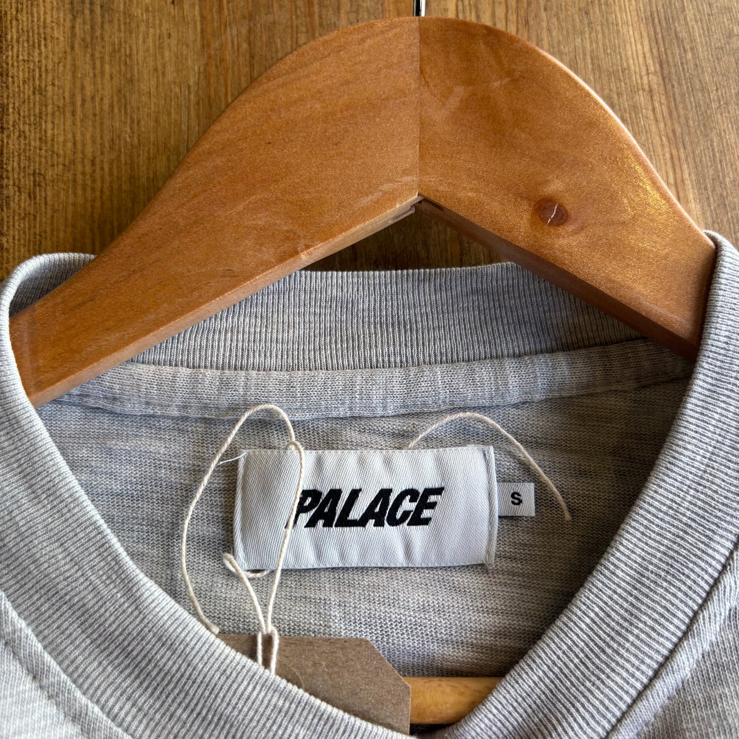 Palace FW22 Slub Square Pocket T-Shirt Grey (Small)