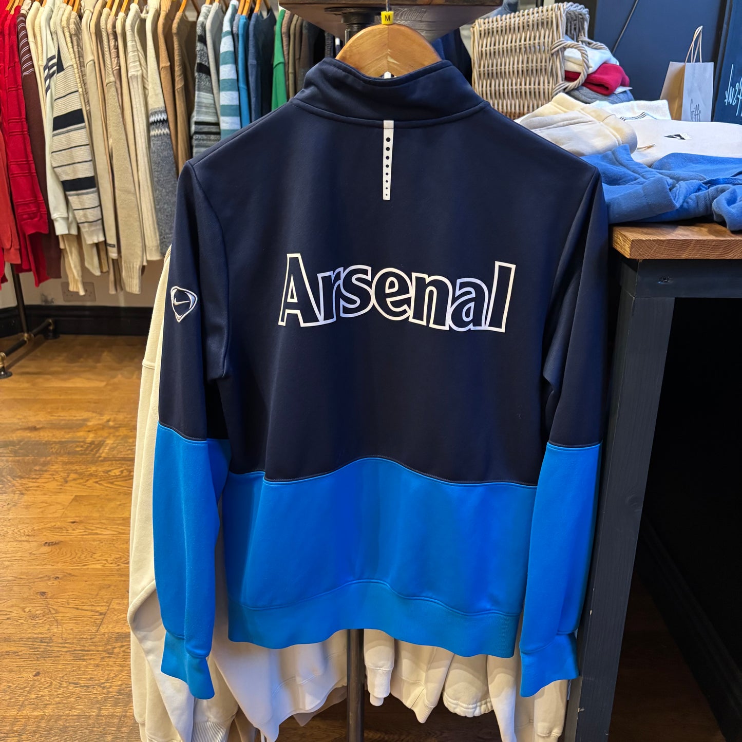 Nike Arsenal 2009/10 T90 Training Jacket Navy (Medium)