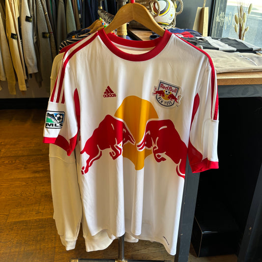 New York Red Bulls Adidas 2012/13 Home Shirt White (Large)