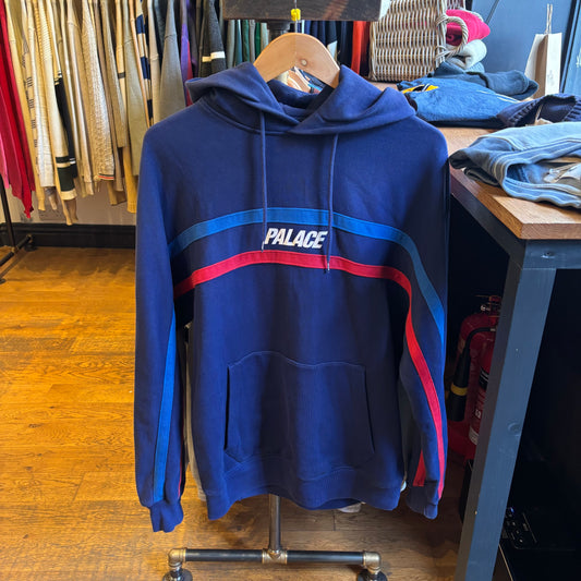 Palace FW18 S-Line Oversized Hoodie Navy (Medium)