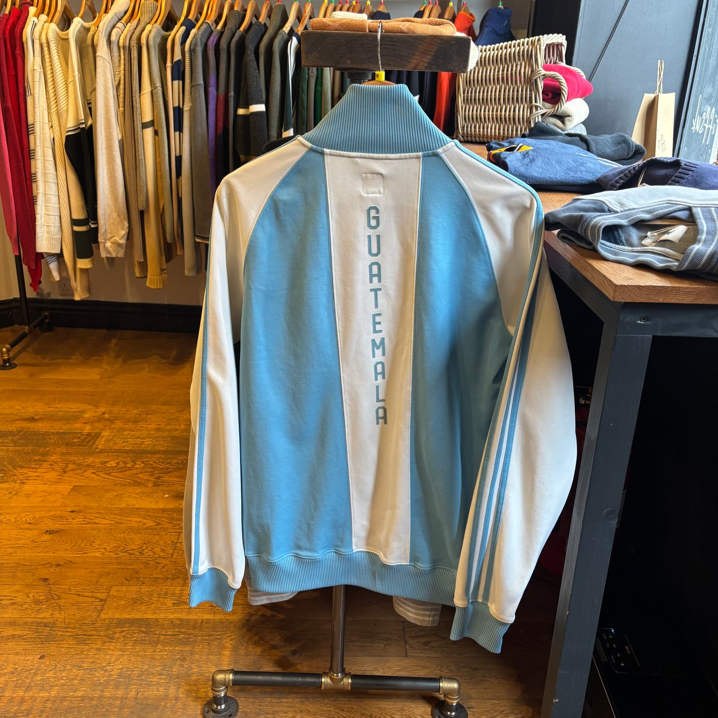 Adidas Guatemala 2006/07 Track Jacket Blue (Medium)