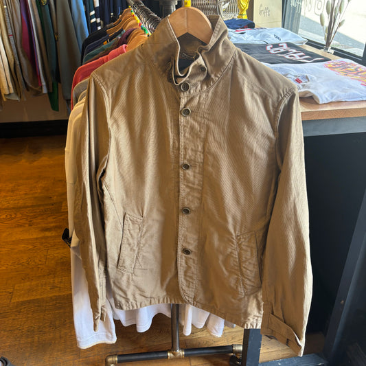 CP Company Button Up Chore Jacket Beige (Medium)