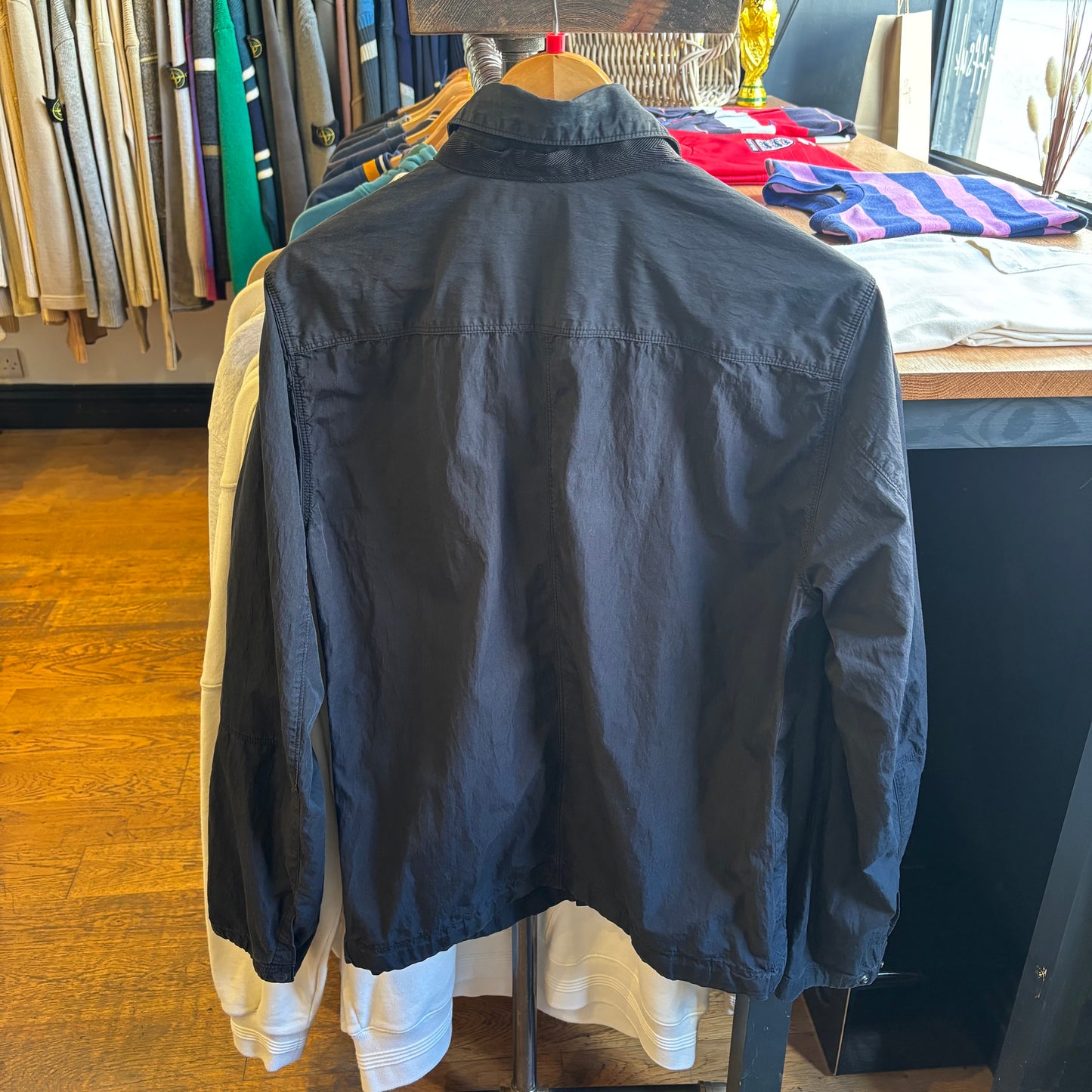 CP Company S/S 2009 Zip Up Shirt Jacket Black (Large)