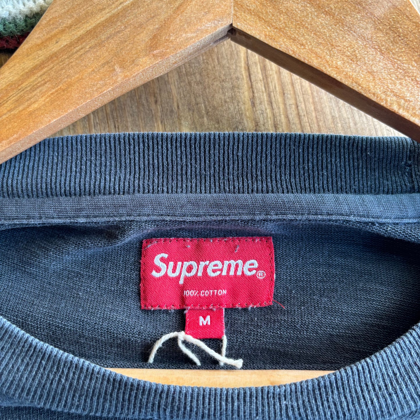 Supreme SS16 Arc Logo Longsleeve T-Shirt Navy (Medium)