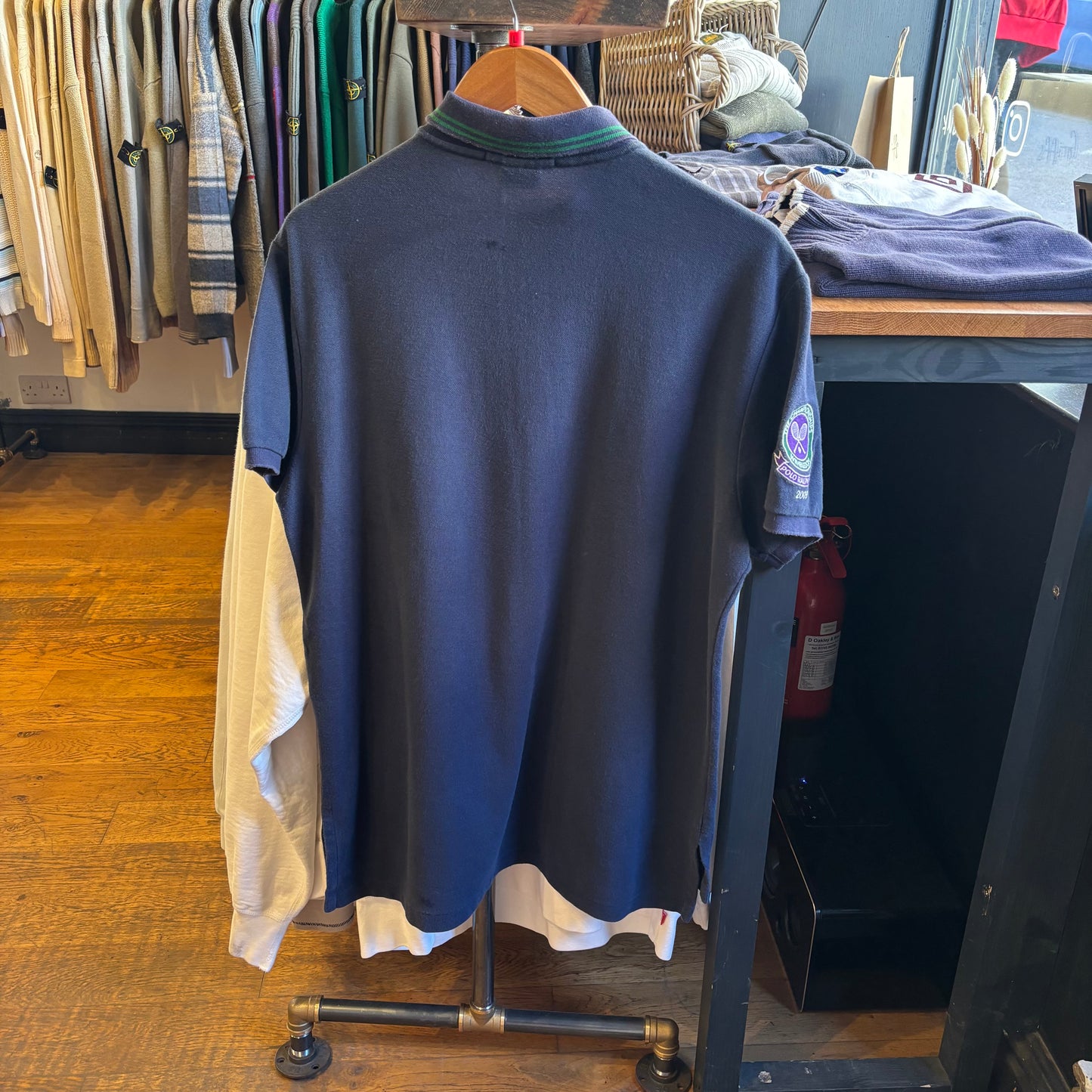 Ralph Lauren Wimbledon 2009 Polo Shirt Navy (Large)