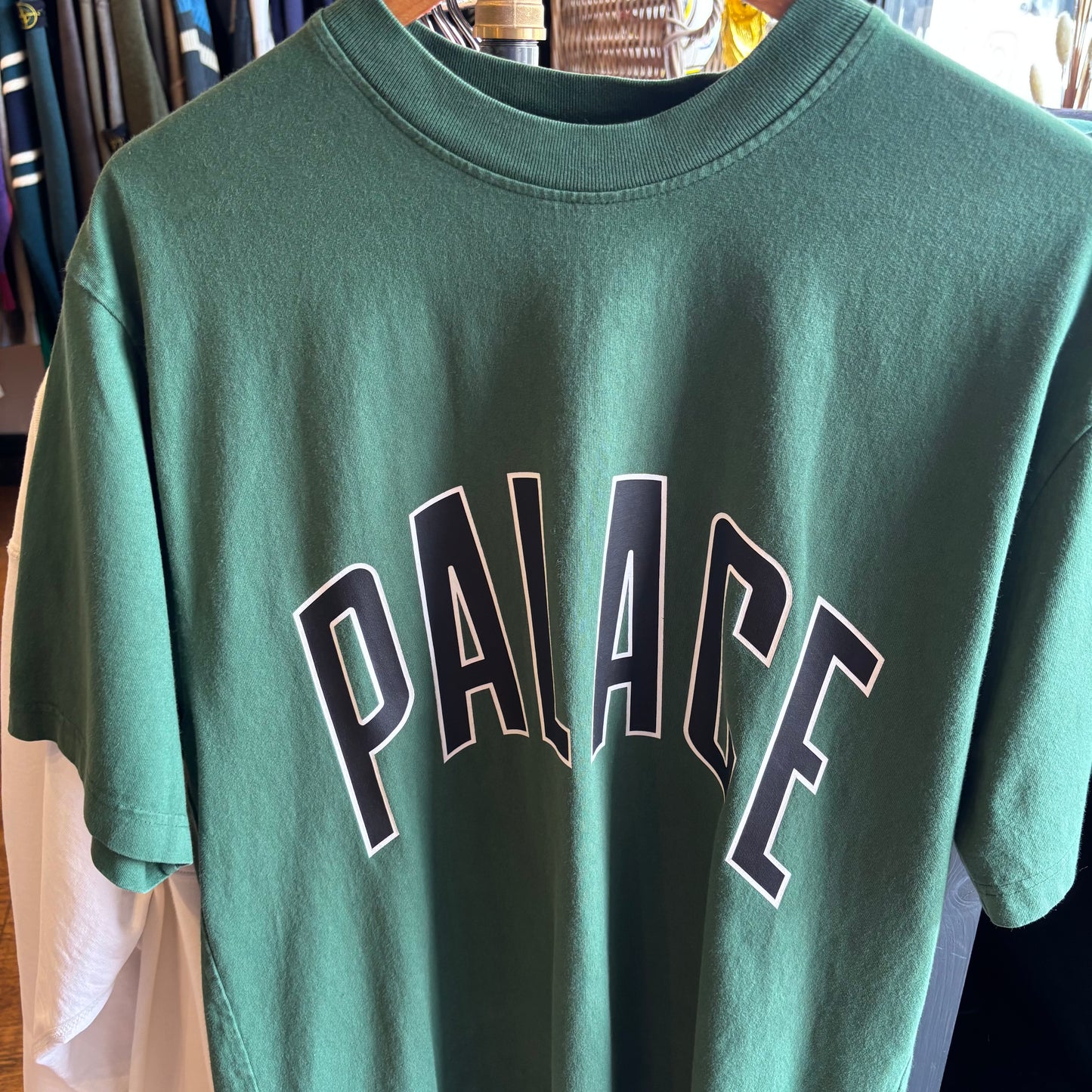 Palace FW24 Athletic Heavy T-Shirt Green (Medium)