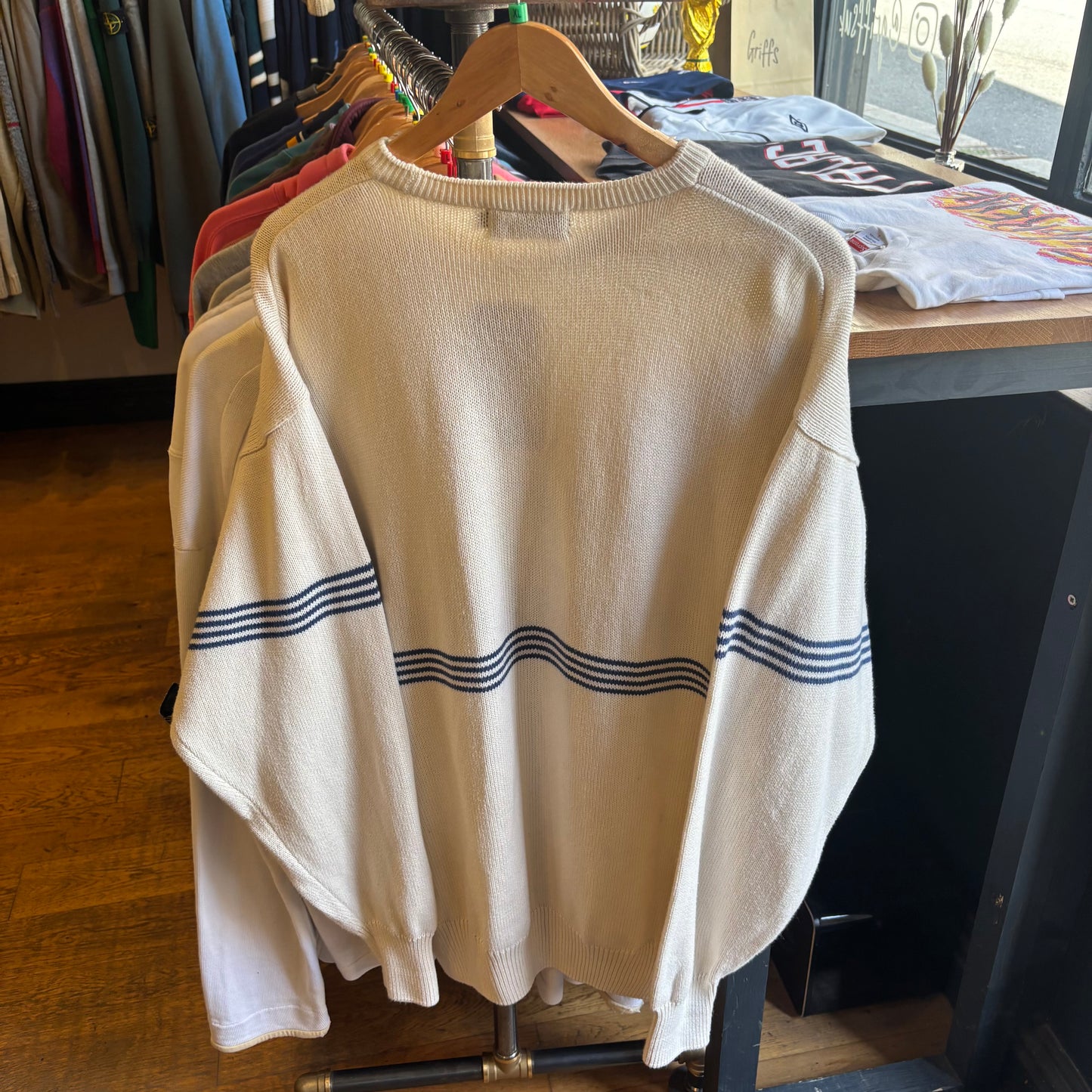 Reebok Golf Pullover Knit Jumper Cream (XL)