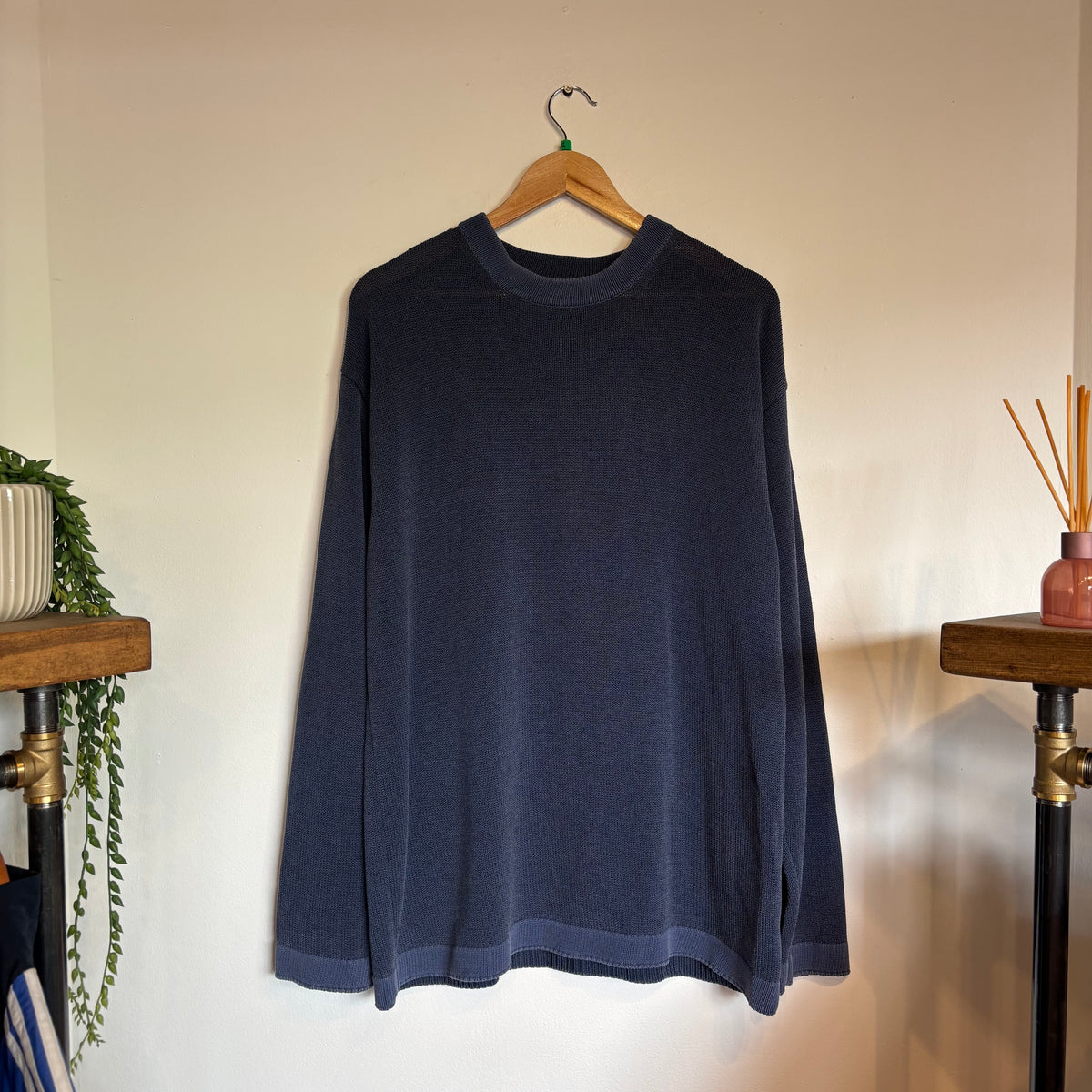 CP Company S/S 1999 Pullover Knit Jumper Blue (XL)