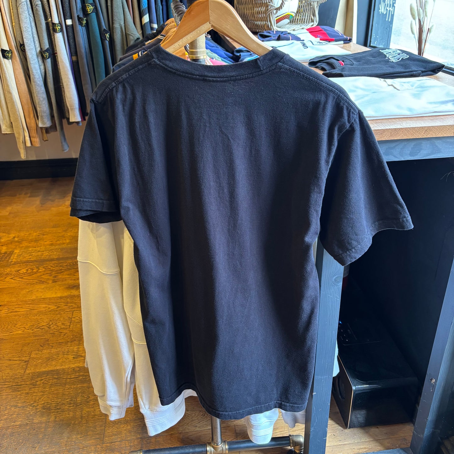Supreme SS17 Joe Roberts Swirl T-Shirt Black (Large)