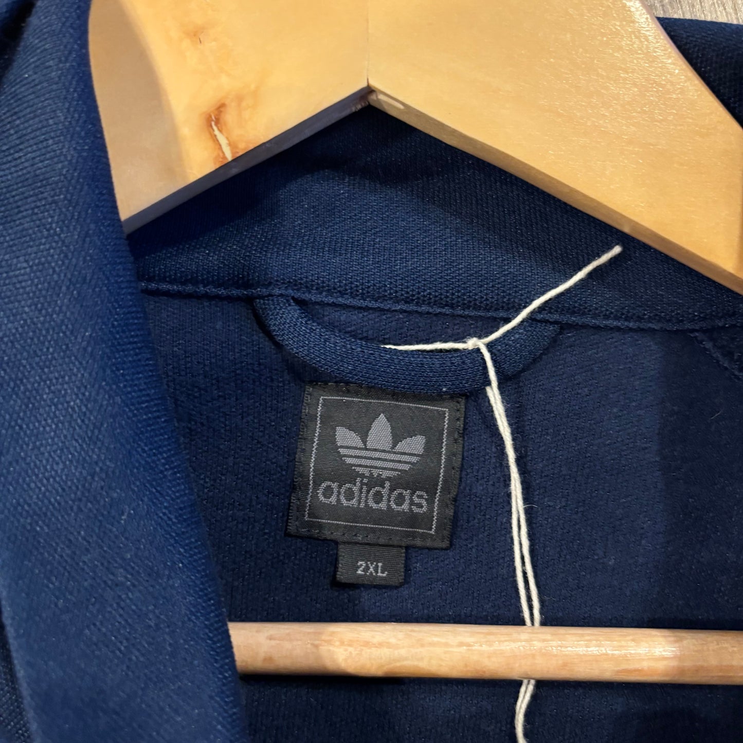 Adidas Zip Up Track Jacket Navy (XXL)