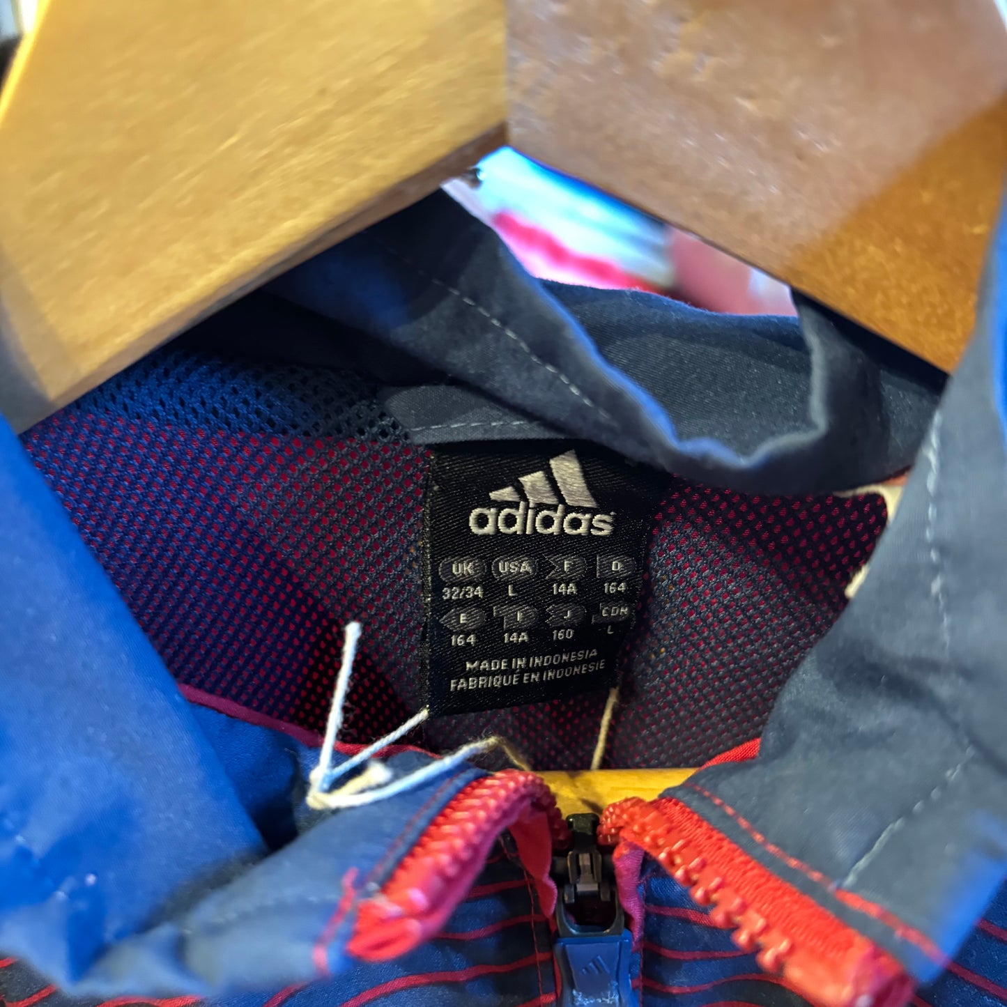 Adidas Spain 2006/08 Track Jacket Blue/ Red (Medium)