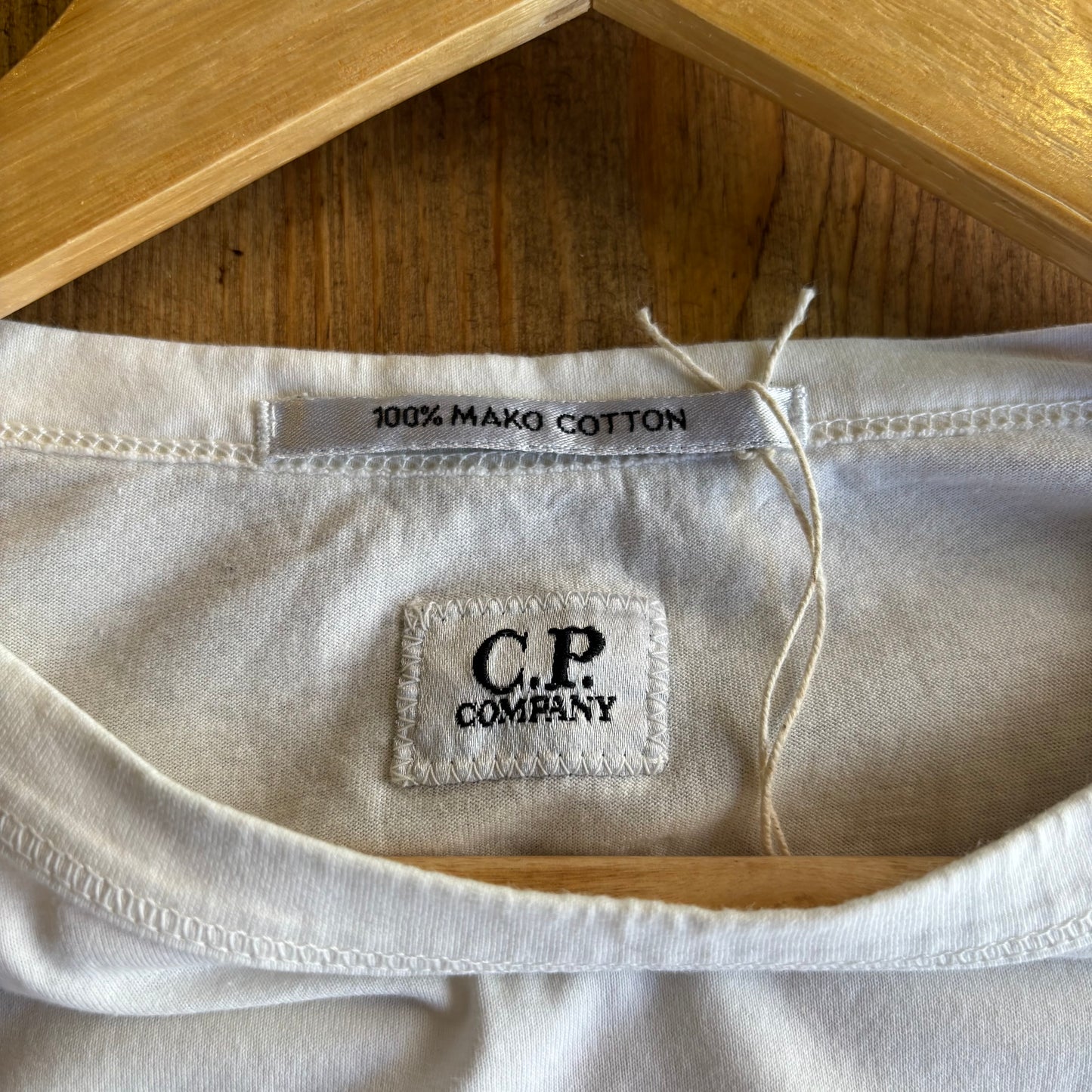 CP Company Mako Cotton Longsleeve T-Shirt White (XL)