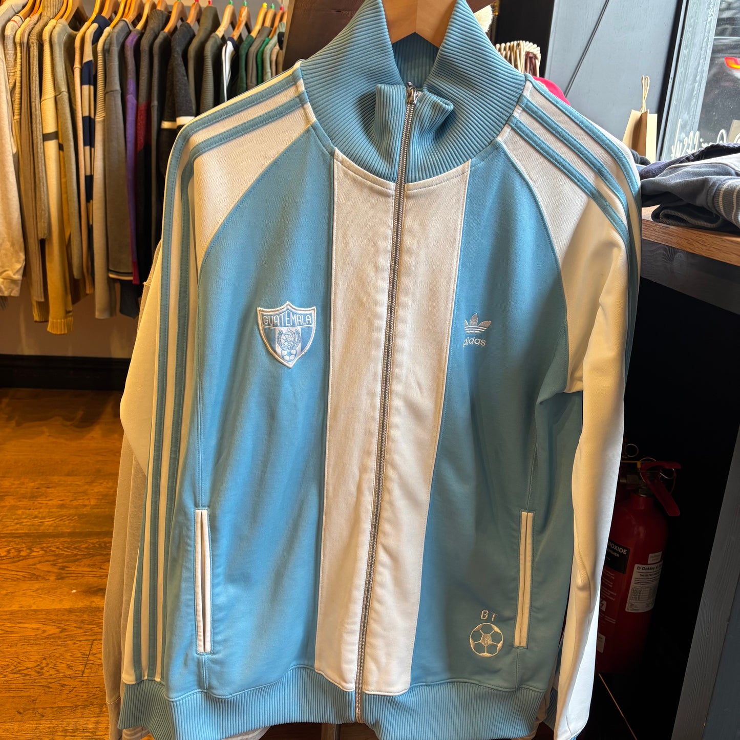 Adidas Guatemala 2006/07 Track Jacket Blue (Medium)