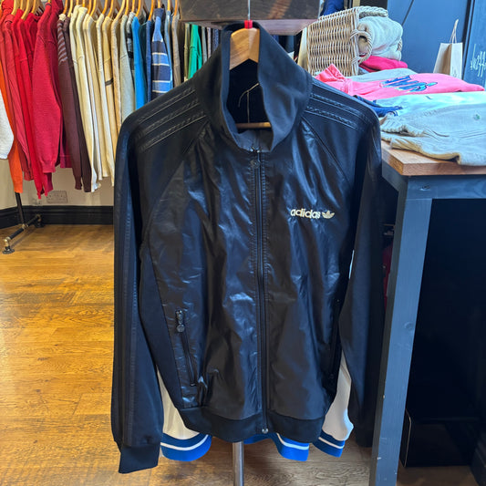Adidas Zip Up Track Jacket Black (Large)