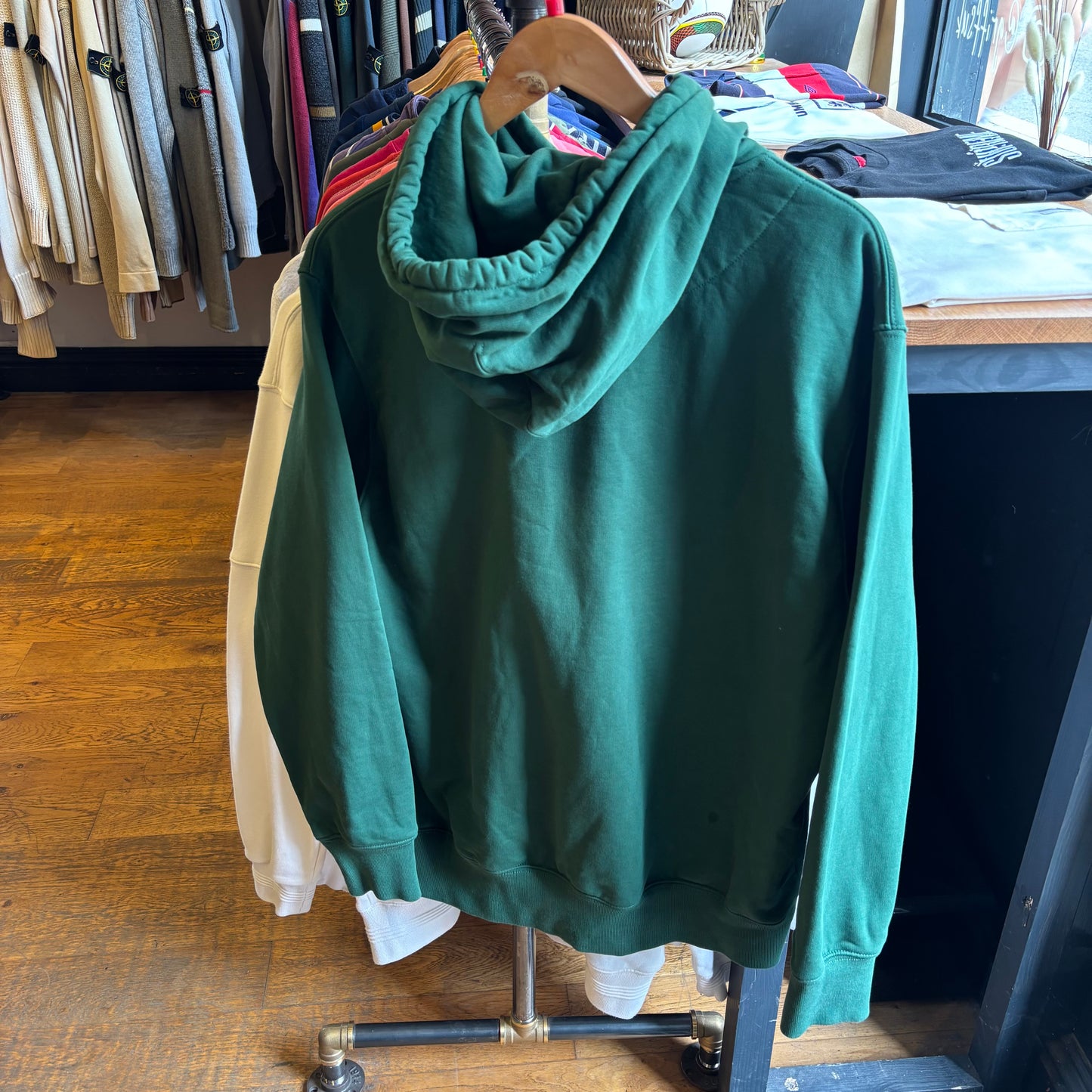 Palace FW23 Liquid Oversized Hoodie Green (Large)