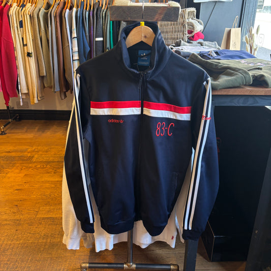Adidas 83-C Zip Up Track Jacket Navy (Medium)