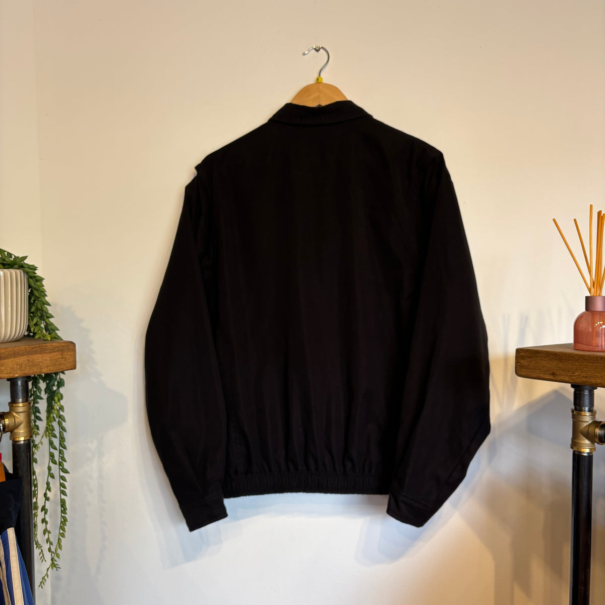 Ralph Lauren Harrington Zip Jacket Black (Medium)