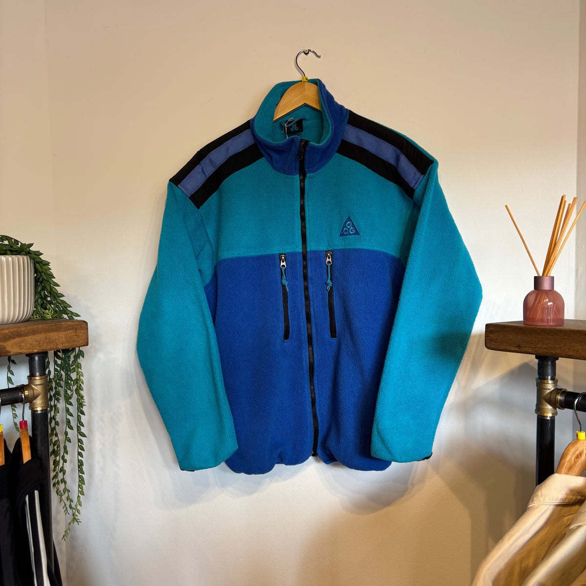 Nike ACG Makalu Fleece Jacket Blue (Medium)