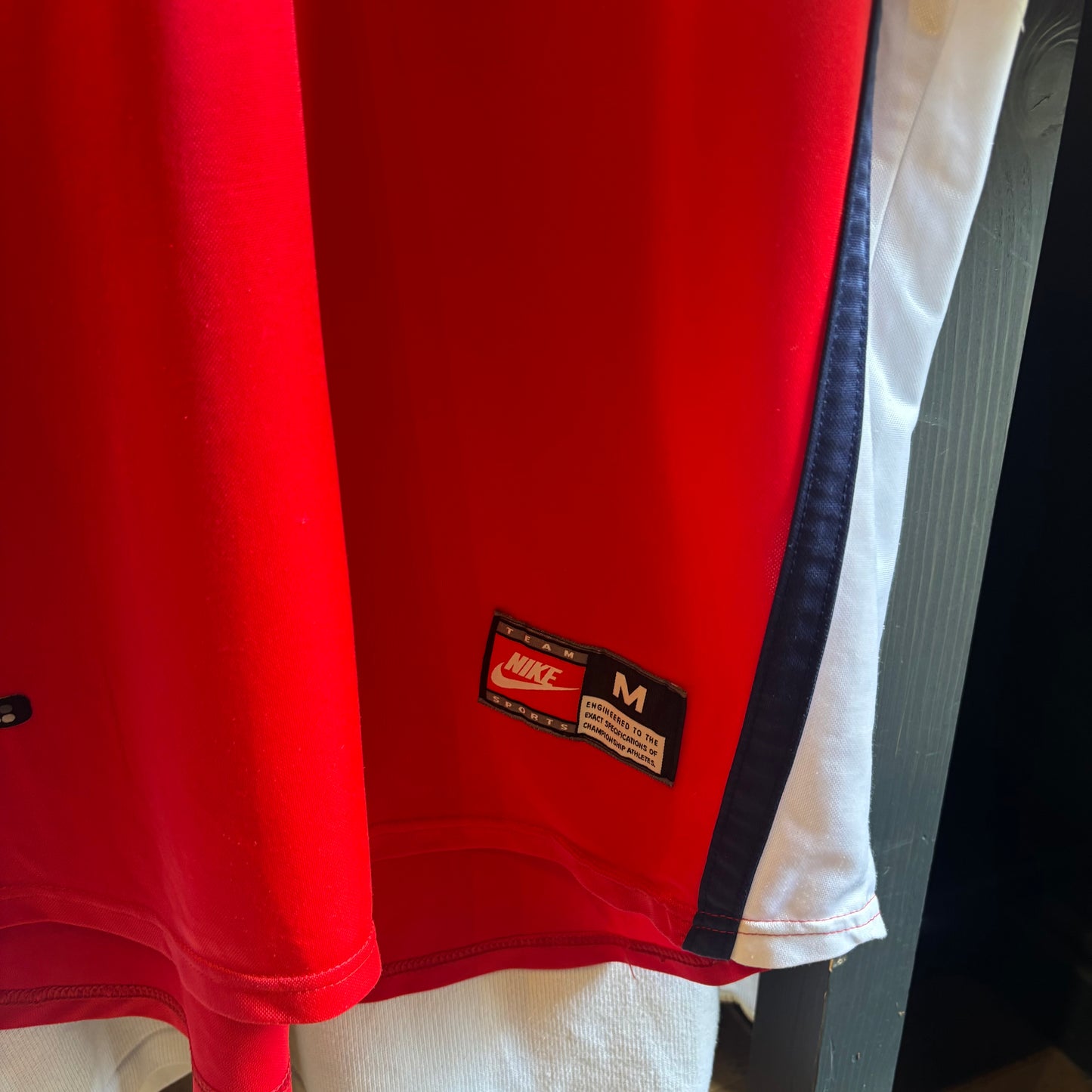 Arsenal Nike JVC 1998/99 Home Shirt Red (Medium)