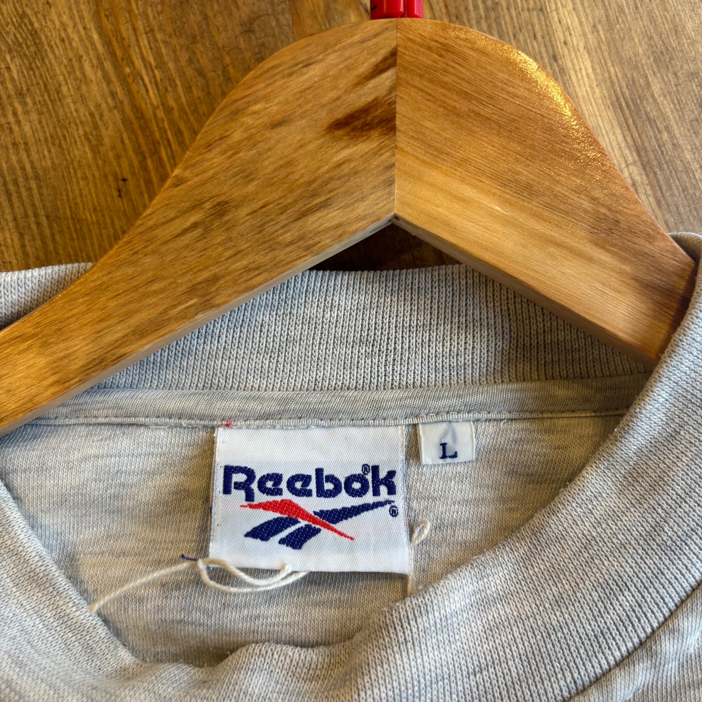 Reebok Big Logo Oversized Sweatshirt Grey (Large)