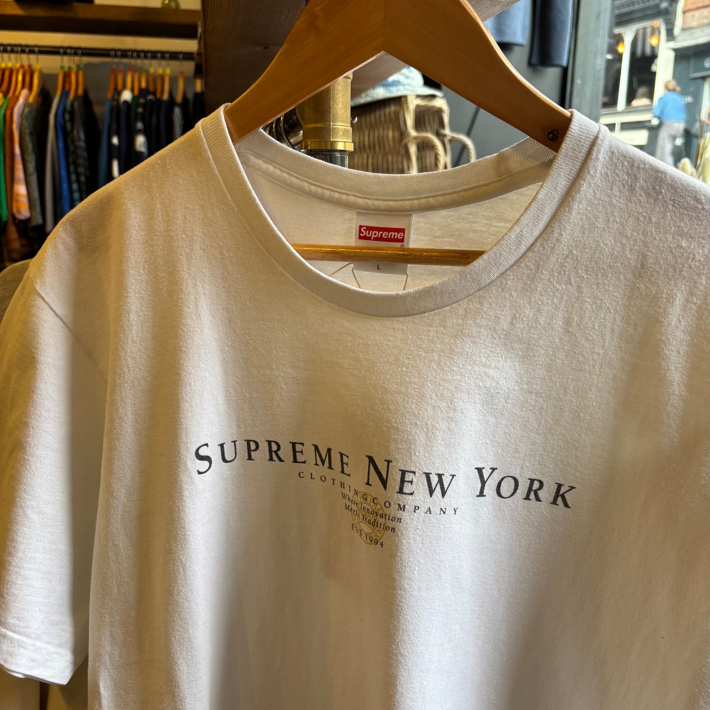 Supreme FW22 Tradition T-Shirt White (Large)