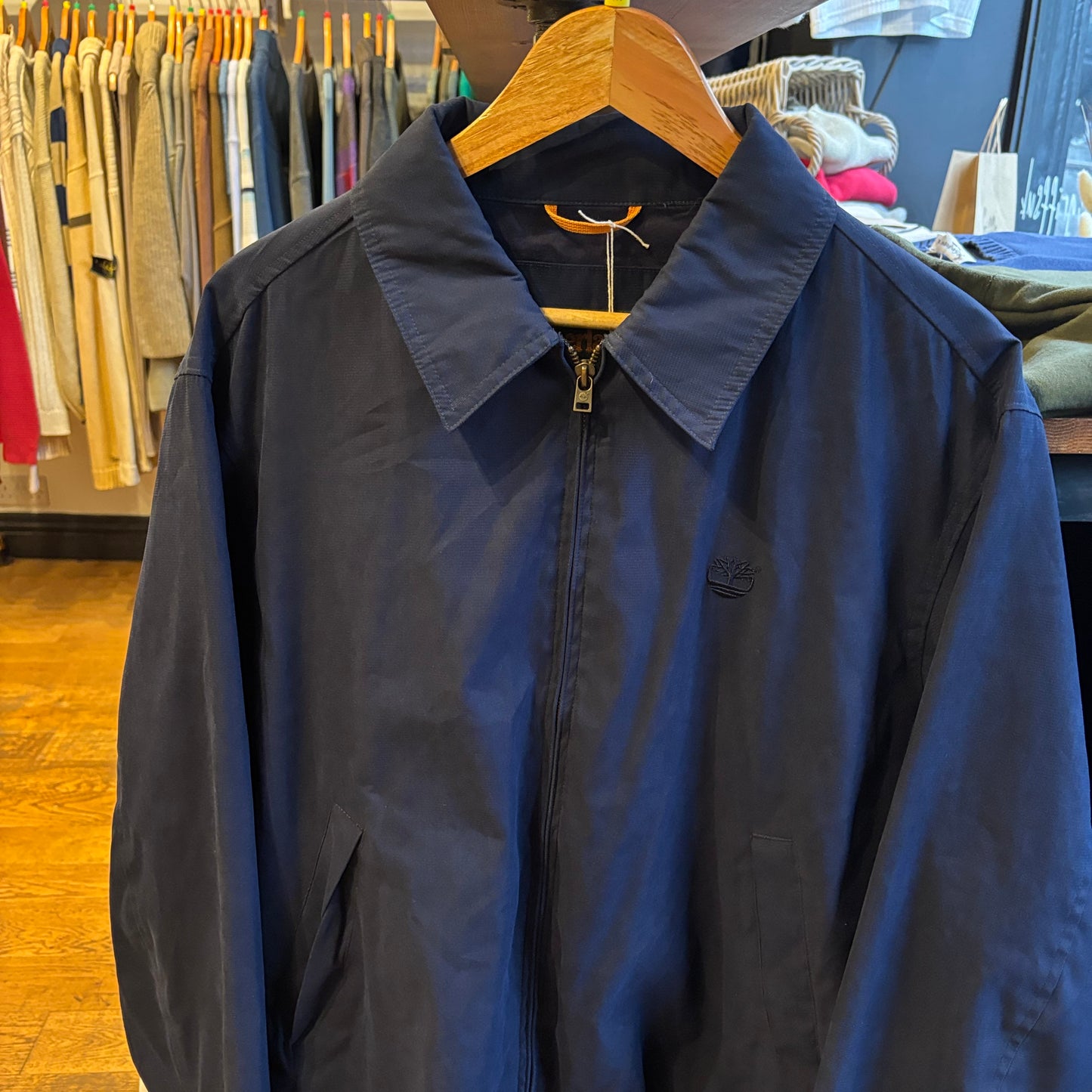 Timberland Weathergear Harrington Style Jacket Blue (Medium)