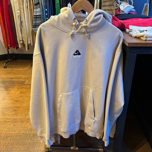 Nike ACG Centre Logo Oversized Hoodie Cream (Large)