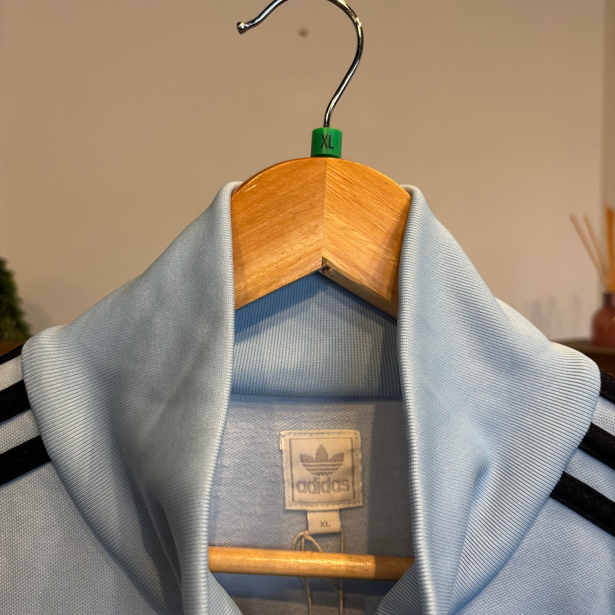 Adidas Originals 2005 Der Kaiser Track Jacket Light Blue (XL)