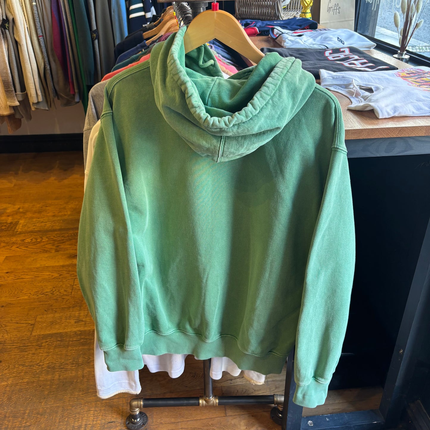 Palace SS24 League Hoodie Green (Large)